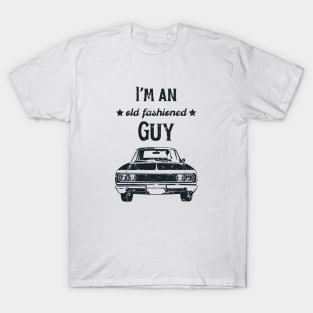 Old-fashioned Vintage Cars Classic Car Lover Man T-Shirt